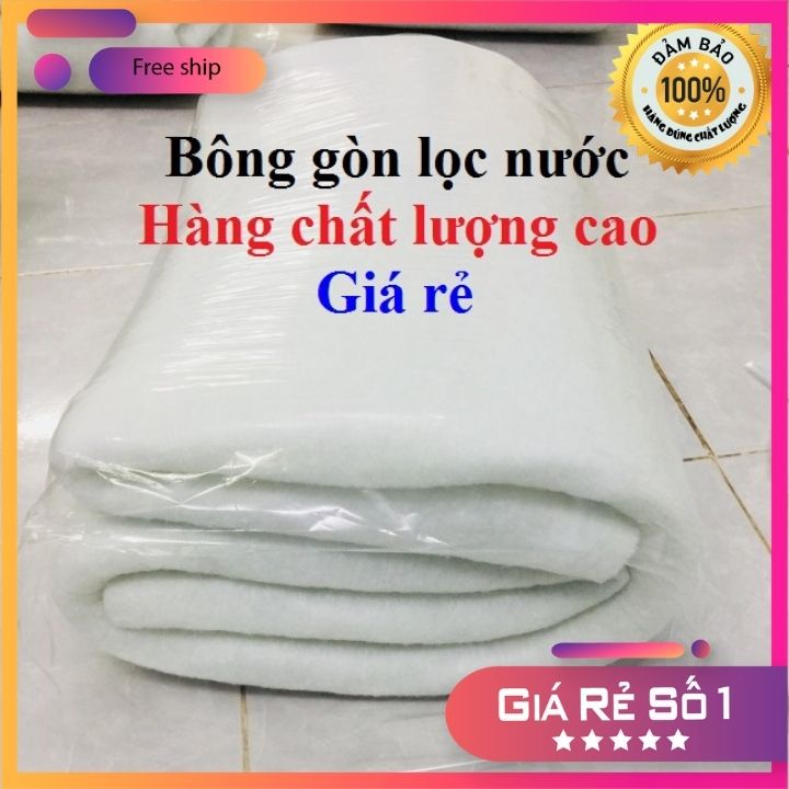 Bông lọc bể cá, Bông lọc nước hồ cá, thủy sinh, lọc bụi. Hàng chất lượng cao