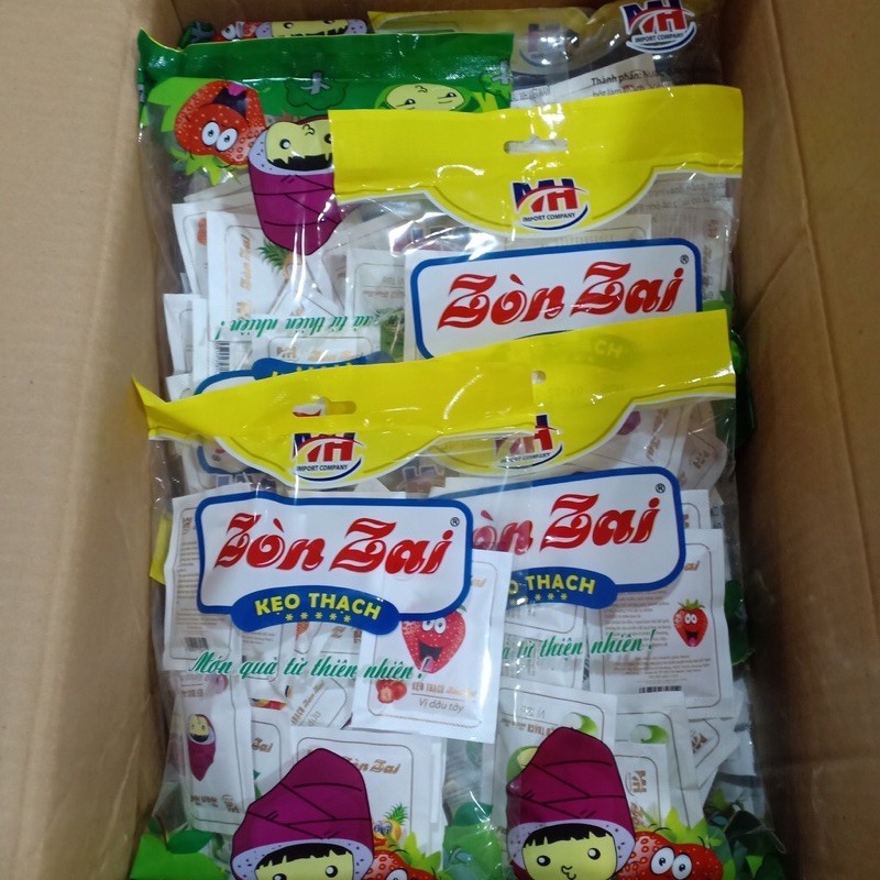 compo2 bịch  thạch zòn zai gia gia 400g Hsd 8 tháng kể từ ngày sx ,