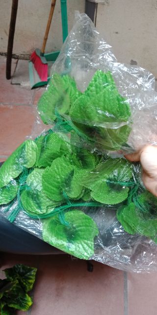 Dây Lá Nho - Dây lá thường xuân dài 2m - dây lá giả trang trí tường rào