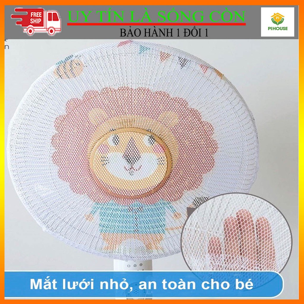 [Rẻ Mà Tiện] Lưới vải bọc quạt giữ an toàn cho cả gia đình