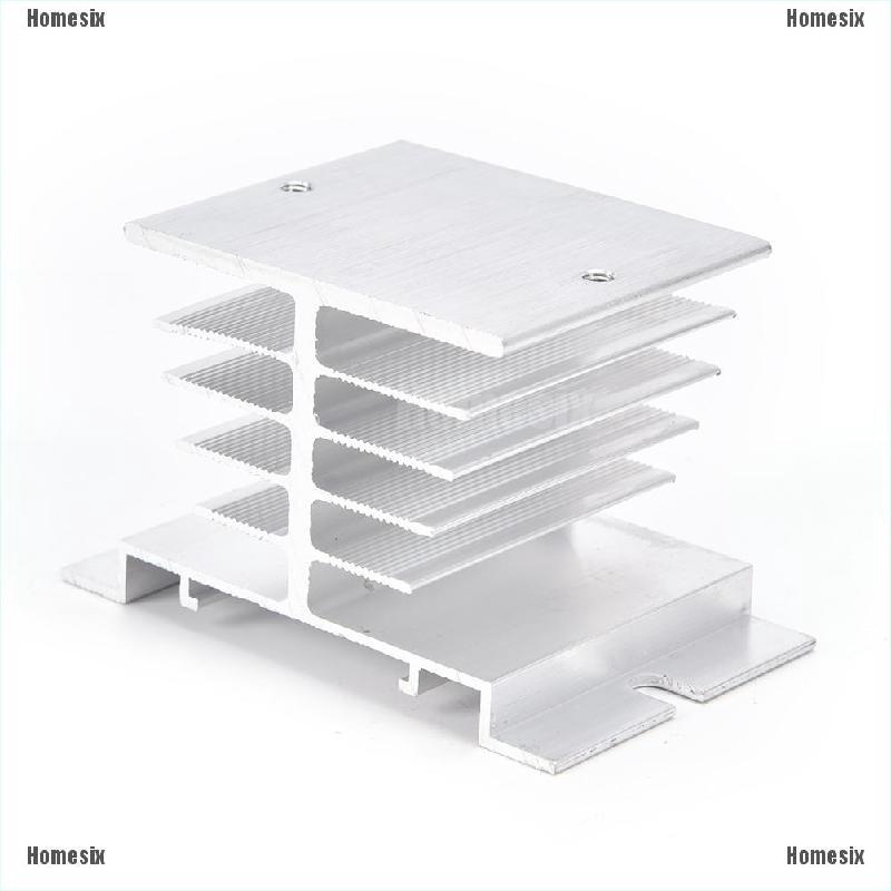 Dụng cụ tản nhiệt bằng nhôm nhỏ cho rơ le trạng thái rắn SSR