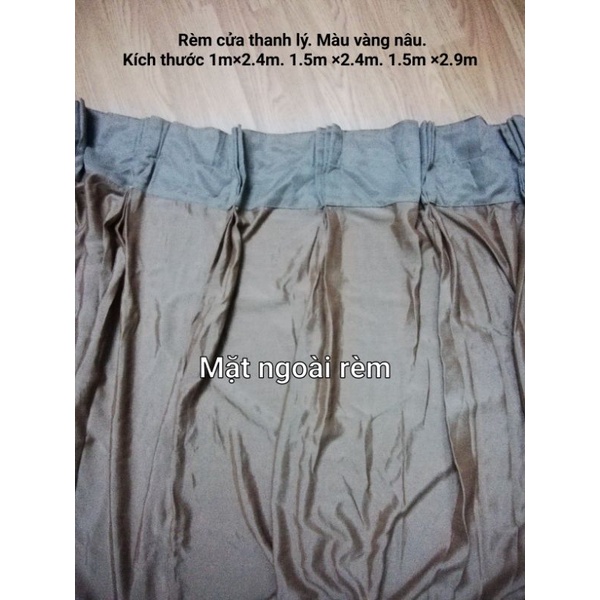 Rèm cửa thanh lý giá rẻ nhiều mẫu