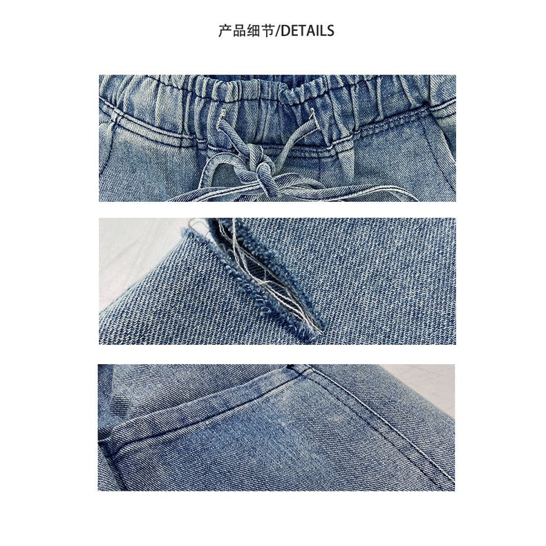 Quần Short Jean, Quần Ngố Bò Nam Nữ Ống Rộng Thời Trang Unisex Hàn Quốc QCCC Q01