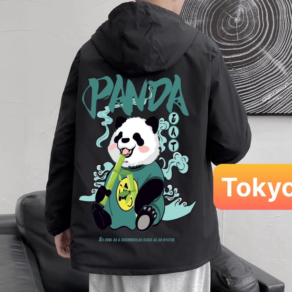 ÁO KHOÁC DÙ NHẸ BOMBER NAM NỮ ĐEN BÓNG CHÀY ĐA NĂNG 2 LỚP CHỐNG NẮNG 2 TÚI CÓ DÂY KÉO CAO CẤP -TOKYO FASHION