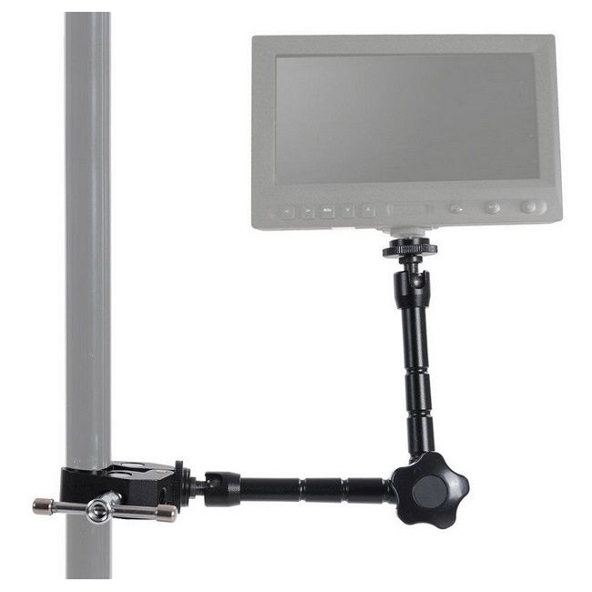 Kẹp cỡ lớn + Khớp nối xoay đa chiều Magic Arm 11″