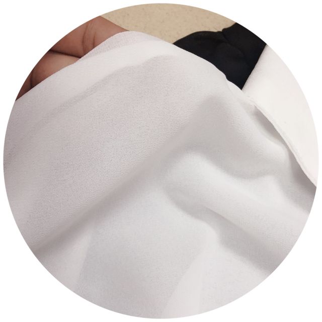 Áo sơ mi voan lửng cột eo siêu phong cách