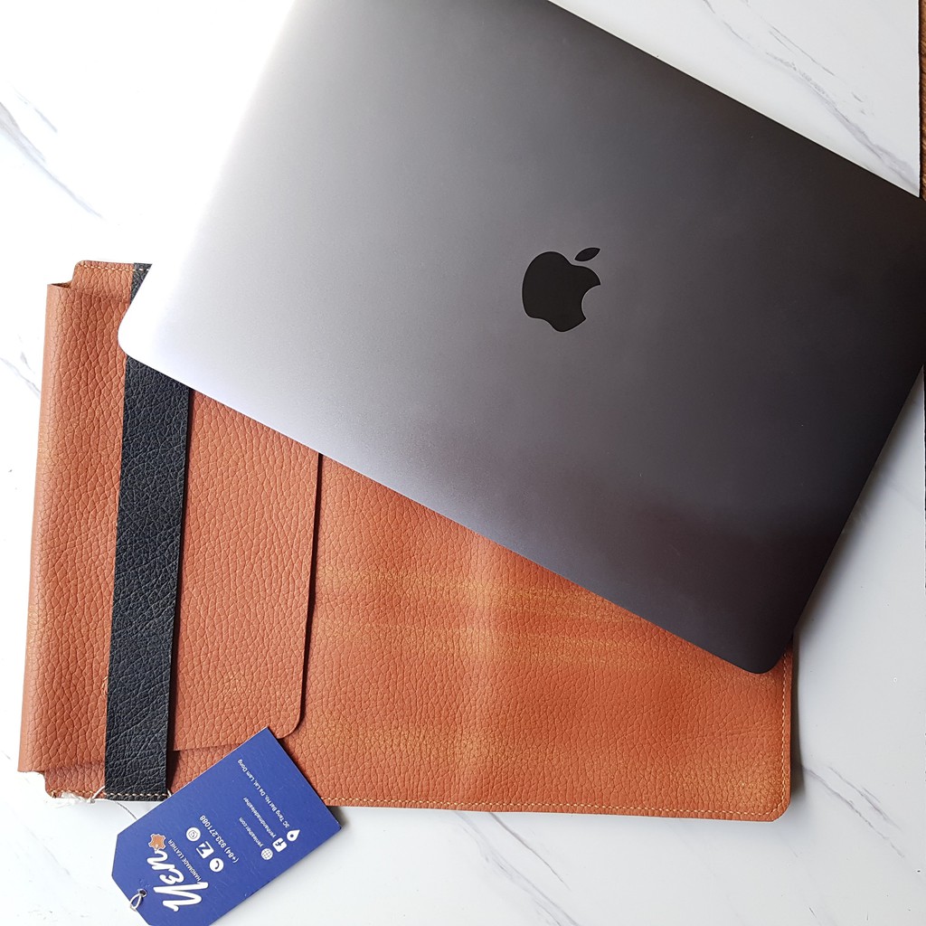 Bao da laptop da thật thủ công ALM013MU Yen Handmade Leather.