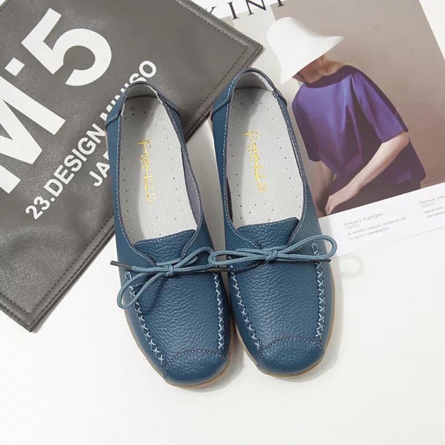 Giày lười nữ, giày da mùa hè | BigBuy360 - bigbuy360.vn