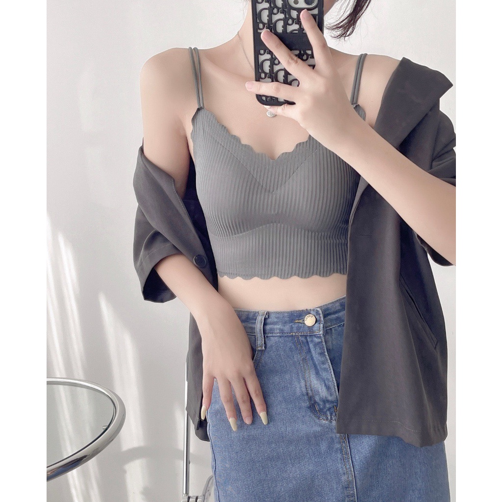 Áo Bra Nữ 2 dây Nâng Ngực - Áo bra đẹp nâng vòng một gợi cảm mẫu BRA15