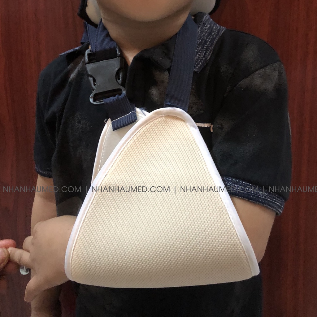 Túi Treo Tay Vải Size Nhỏ Cho Bé, Túi Treo Tay Lưới Thoáng Khí Hỗ Trợ Cố Định Tay Cho Bé