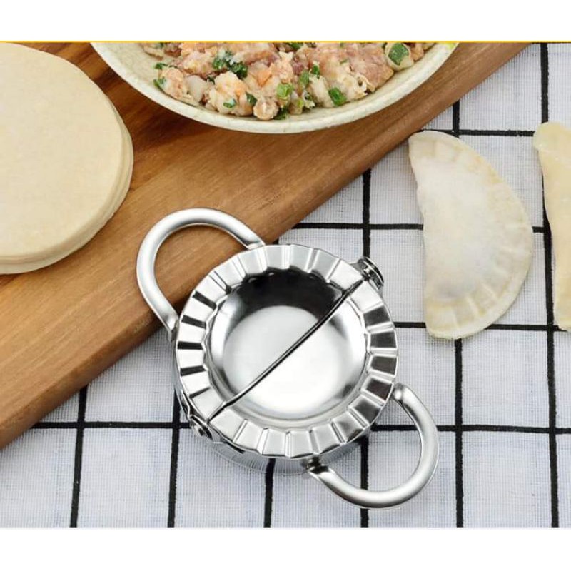 Khuôn làm bánh xếp inox,,,