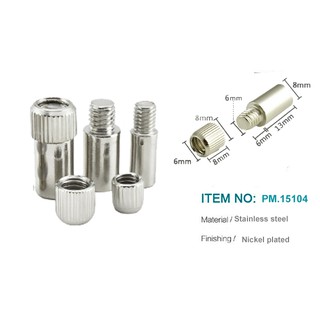 Chốt đỡ đợt di động loại có ren Ø9-Chốt ren 2 thành phần CM15104