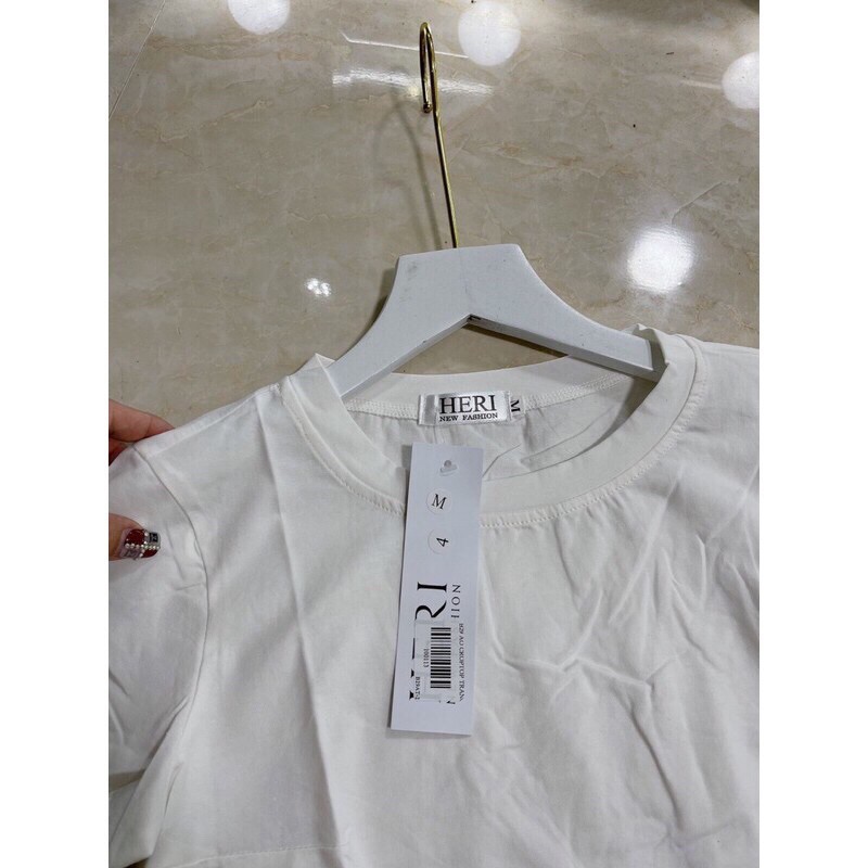 Set Áo Thun Croptop Mix Quần Ống Rộng Chấm Bi Freesize dưới 58kg Mặc Xinh Ôm Dáng Dành Cho Nữ_Tôn Dáng_Xuống Phố Là Mê