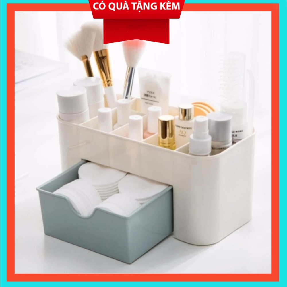 Khay Đựng Mỹ Phẩm Nhựa Nhiều Ngăn Đã Năng