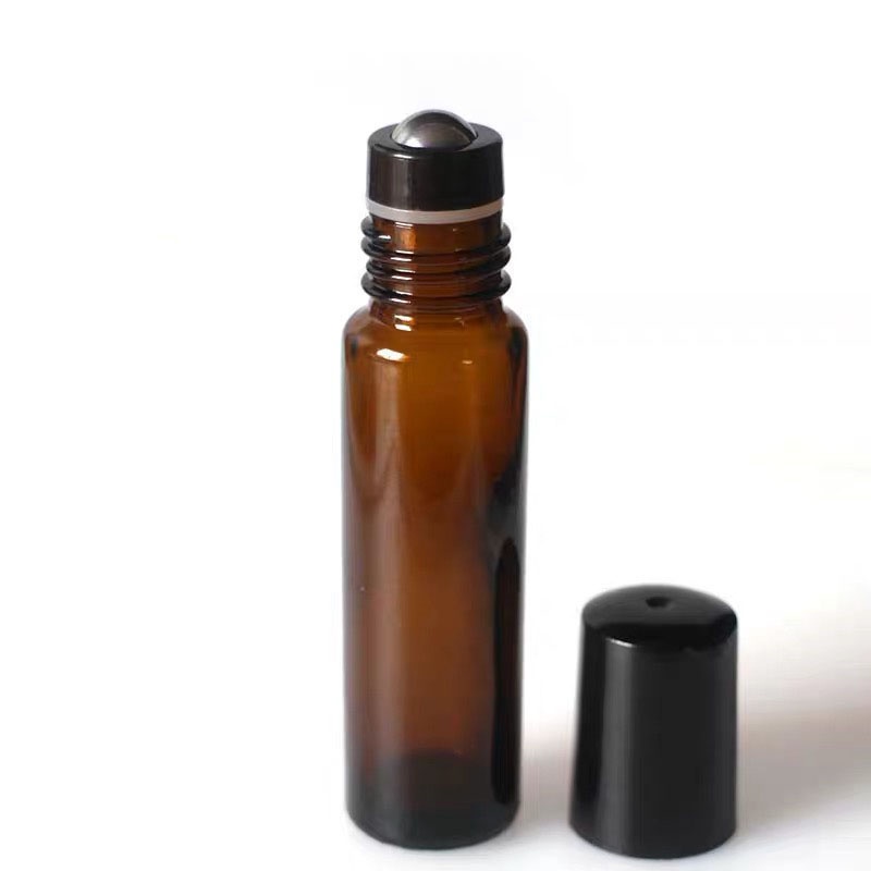 Chai Lăn Mát Xa Mặt Bằng Thủy Tinh Dày 10ml Cao Cấp