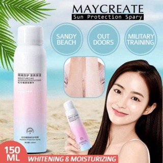 Xịt chống nắng trắng da, chống thấm nước Maycreate - CHÍNH HÃNG HONGS BEAUTY