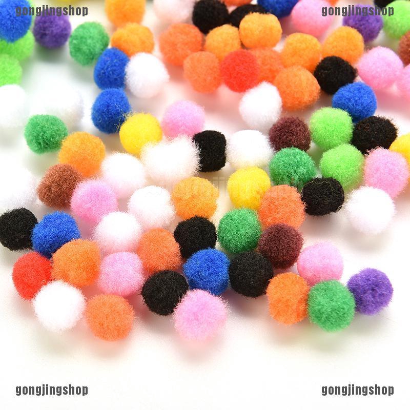 Hạt Pompom nhỏ nhiều màu sắc dùng làm đồ thủ công