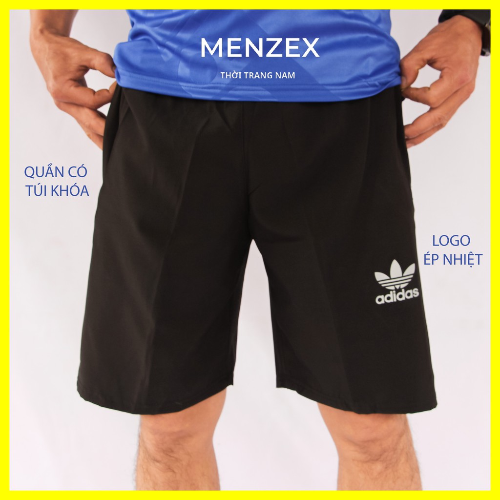 Bộ Thể Thao Nam Đẹp Mặc Nhà Mùa Hè Vải Thun Cotton Tay Ngắn Không CổMenzex BTT1 | BigBuy360 - bigbuy360.vn