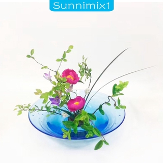 [Sunnimix1] Đĩa trồng cây bình hoa Ikebana Suiban hình dạng khác nhau của Nhật Bản