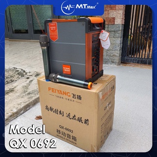 Loa kéo xách tay qx 0692 loa du lịch xách tay karaoke hay nhỏ gọn. một chiếc loa dành riêng cho những chuyến đi xa