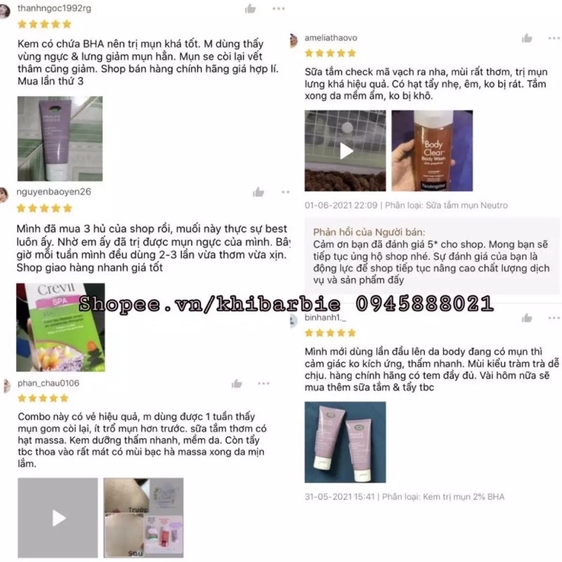 Bộ dưỡng cơ thể Sữa Tắm Neutrogena Body Scrub