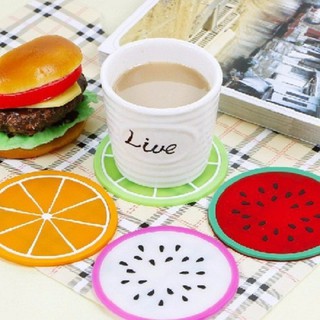 Set 5 miếng lót cốc hình hoa quả 2222
