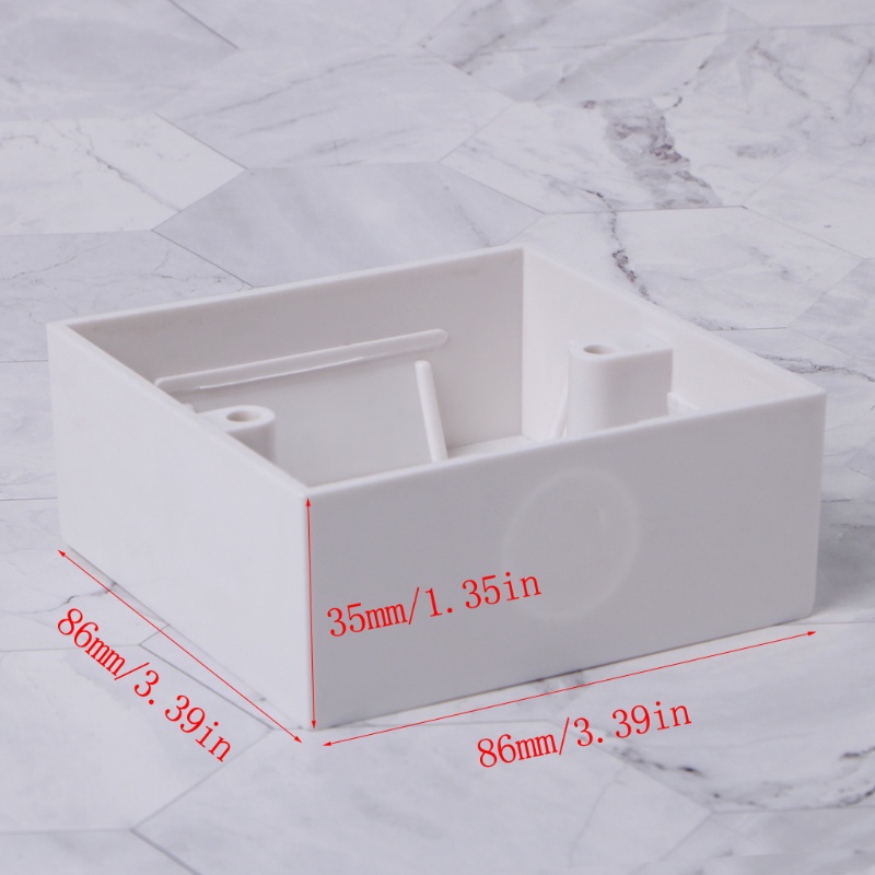 Hộp Đựng Ổ Cắm Điện Gắn Tường Tiện Dụng