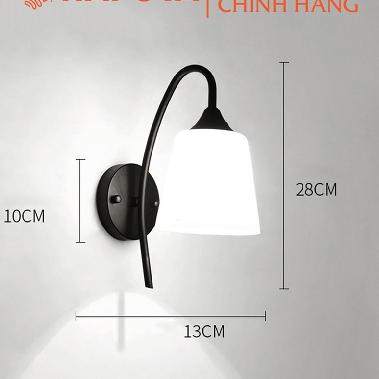 Đèn ngủ treo tường, gắn tường, vách , đèn led gắn tường DGT 0840 màu vàng, đen