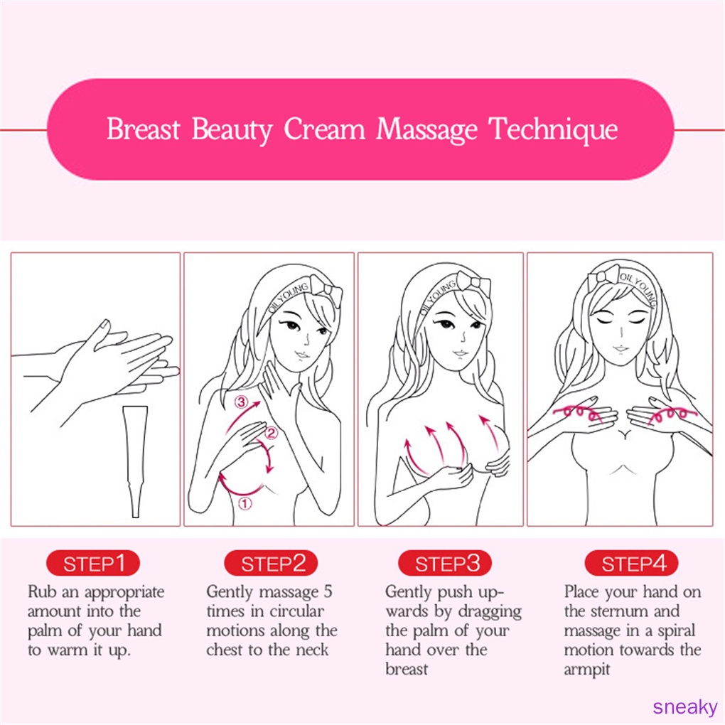 [Hàng mới về] Kem nở ngực dưỡng ẩm làm săn chắc da 15g