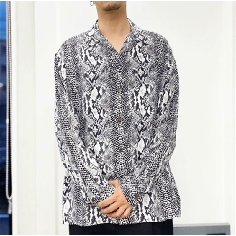 Áo Sơ Mi WACKO MARIA Dài Tay Plus Size Cho Nam Và Nữ