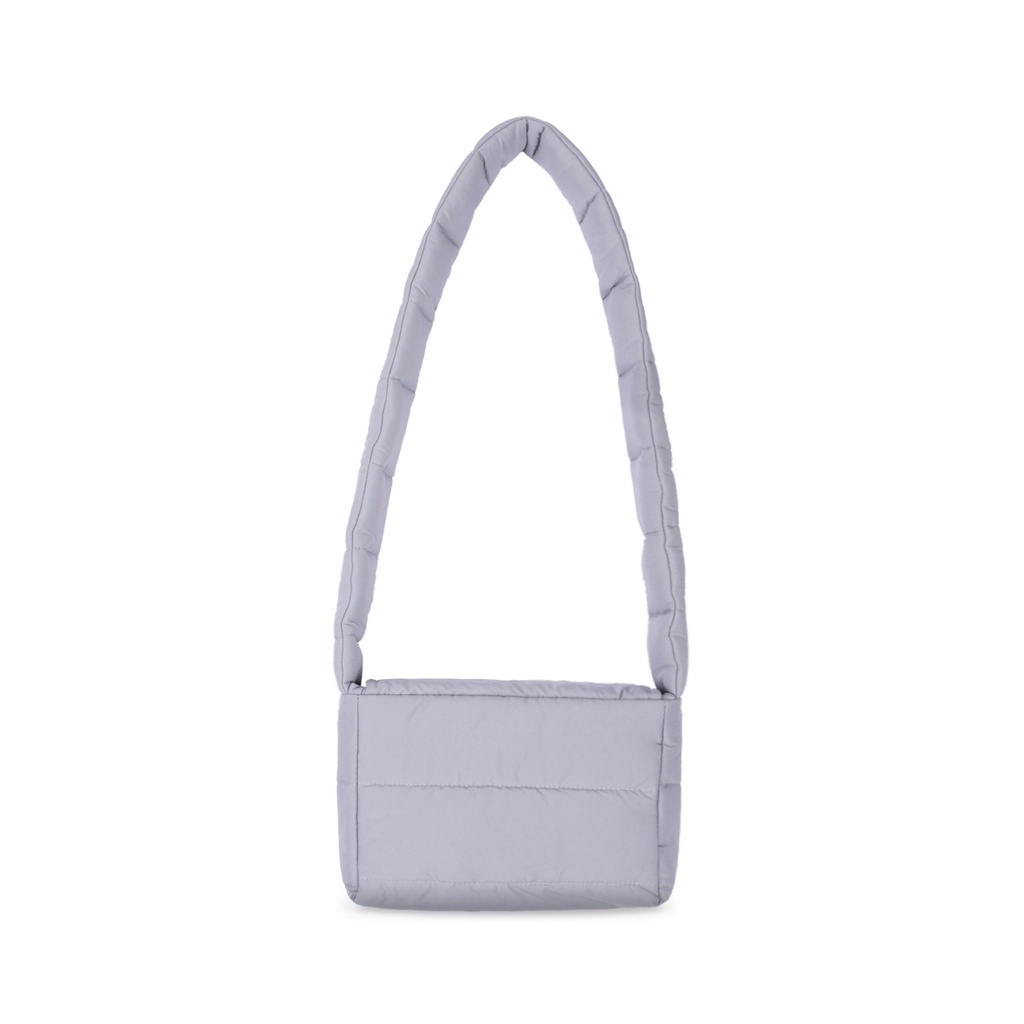 Túi đeo chéo chần bông POPOP PUFFER BAG GREY