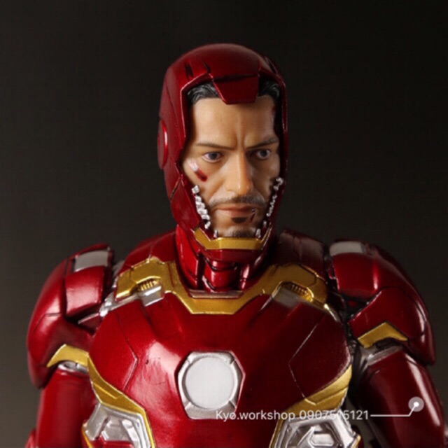 Mô hình figure Ironman Crazy Toys MK 41 - 45 - 46 - 47 - có giá đỡ