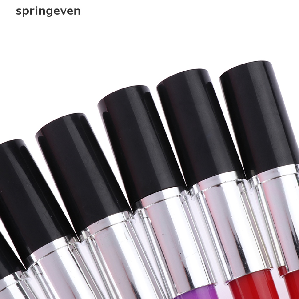 springeven 1pc Lipstick Pen Cartoon BallPoint Pen Novelty Pen School Office Supplies RFT