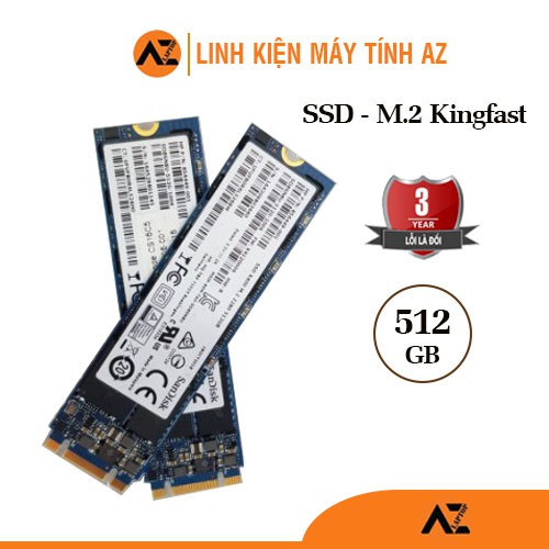 Ổ cứng SSD M.2  Kingfast siêu nhanh 512GB bảo hành 36 tháng