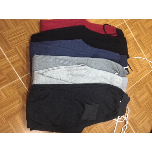 Quần jogger thun kèm hình thật