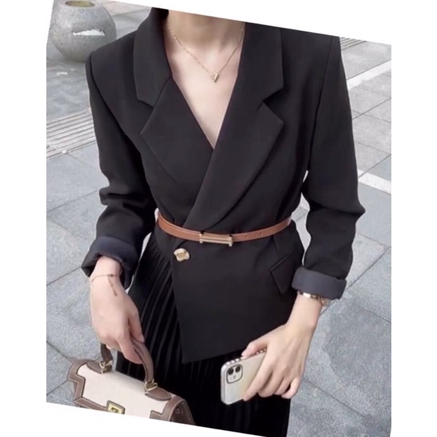Đầm vest chân váy xoè dáng liền - Đầm vest thiết kế cao cấp