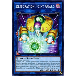 Thẻ bài Yugioh - TCG - Restoration Point Guard / CYHO-EN037'