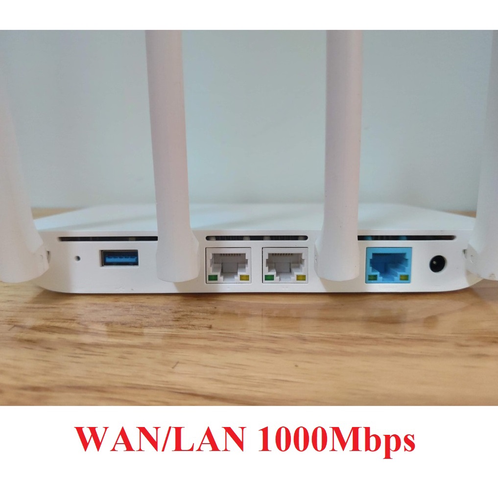 [TIẾNG VIỆT] Router wifi Xiaomi Gen3G AC1200Mbps cổng Lan 1Gbps băng tần kép xuyên tường, kích sóng wifi Tiếng Việt