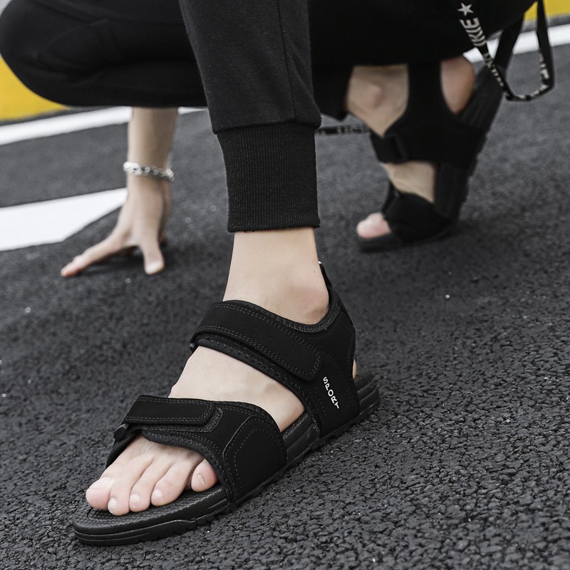 Giày sandal hở ngón đế bằng phong cách hàn quốc cho nam