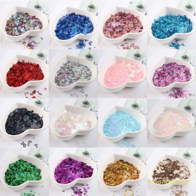 Bộ Hạt Kí Tự Chữ Cái Alphabet 10g