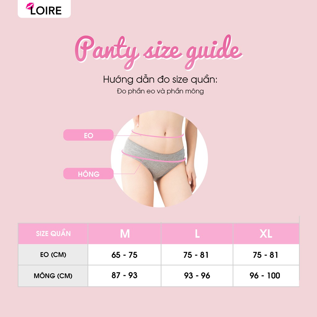 COMBO 2 Áo Lót Không Gọng và 4 Quần Lót LOIRECHIC CB1 Kèm 2 Ưu đãi hấp dẫn | BigBuy360 - bigbuy360.vn