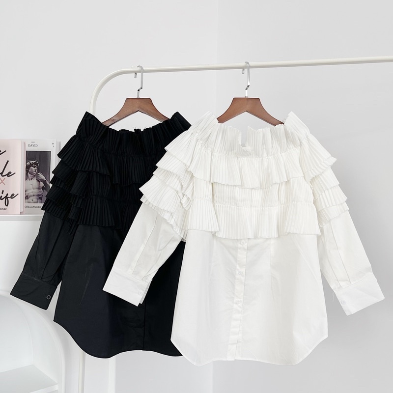 Áo Sơ Mi Cách Điệu Tầng