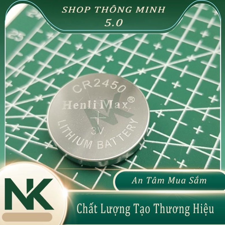 Pin kính hàn điện tử R100 CR2450 3V