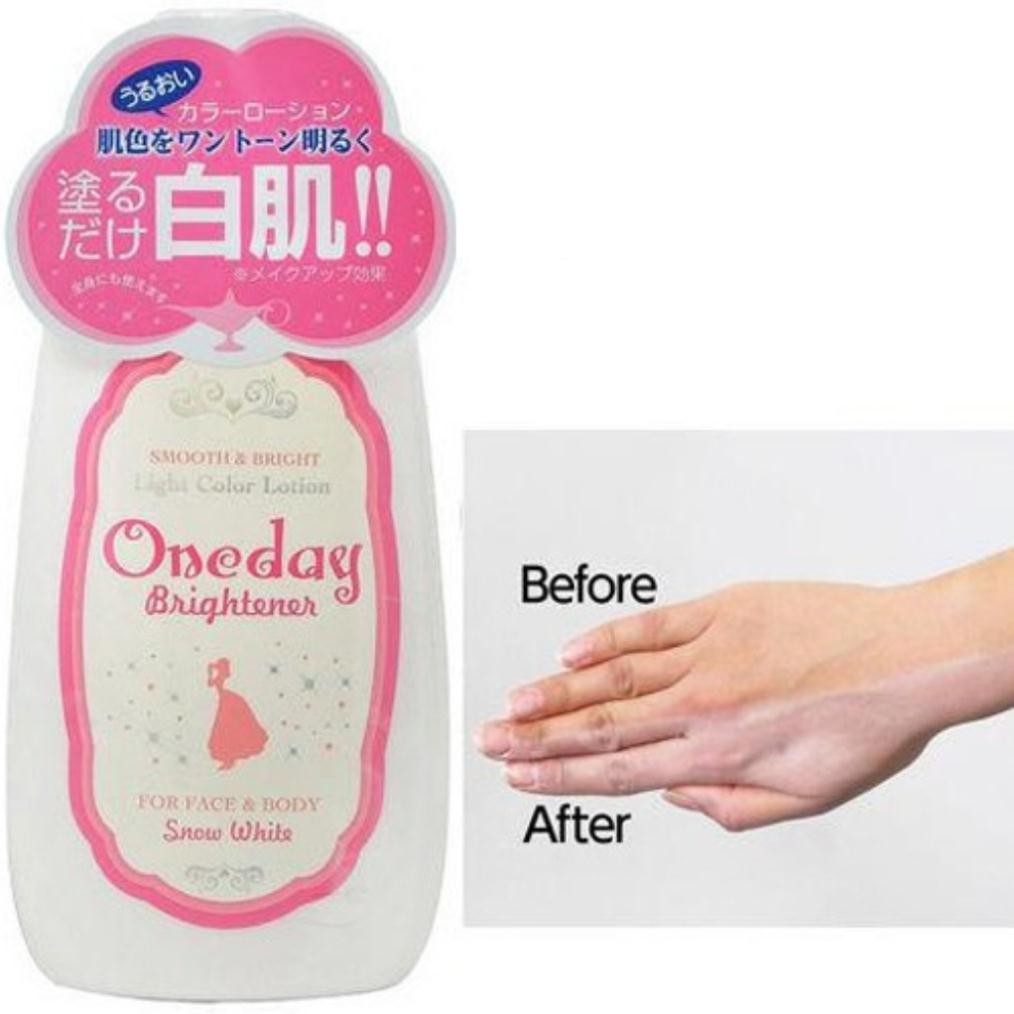 SỮA DƯỠNG THỂ ♥𝑭𝑹𝑬𝑬𝑺𝑯𝑰𝑷♥ SỮA DƯỠNG TRẮNG DA ONE DAY Nhật Bản 120ml