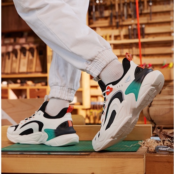 Giày thể thao XTEP gọn nhẹ thoáng khí chống mài mòn thời trang năng động dành cho nam