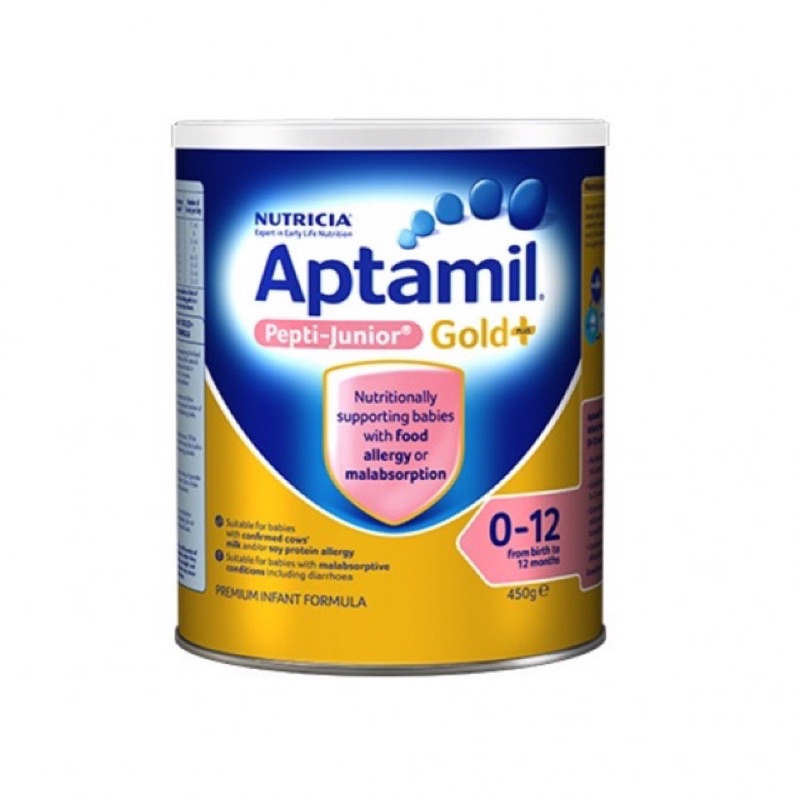 Sữa Aptamil Pepti Junior Gold+ của Úc 450g pass mới