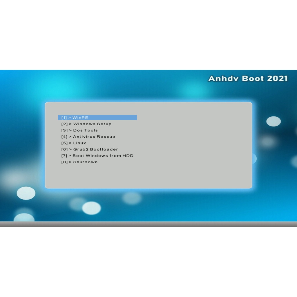 USB Kingston tích hợp bộ cứu hộ máy tính Anhdv Boot 2021 (Phiên bản miễn phí) | BigBuy360 - bigbuy360.vn