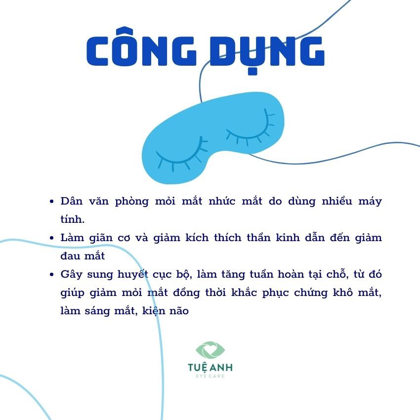 Chườm ấm mắt Gocozy- Hộp 10 miếng giúp thư giãn mắt, giảm mỏi mắt, chống khô mắt, tắc mi, chắp lẹo
