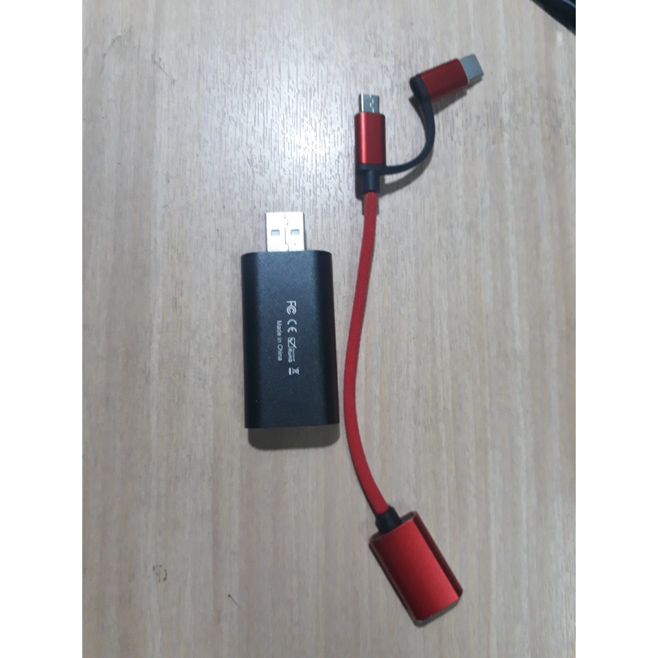 BỘ CHUYỂN HDMI BIẾN ĐIỆN THOẠI THÀNH MÀN HÌNH TEST CAMERA