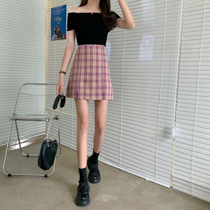 Chân váy kẻ caro chất đẹp hai lớp Jameela | BigBuy360 - bigbuy360.vn